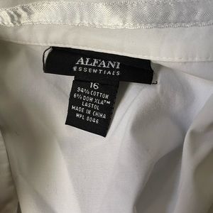 White Cotton Button Up